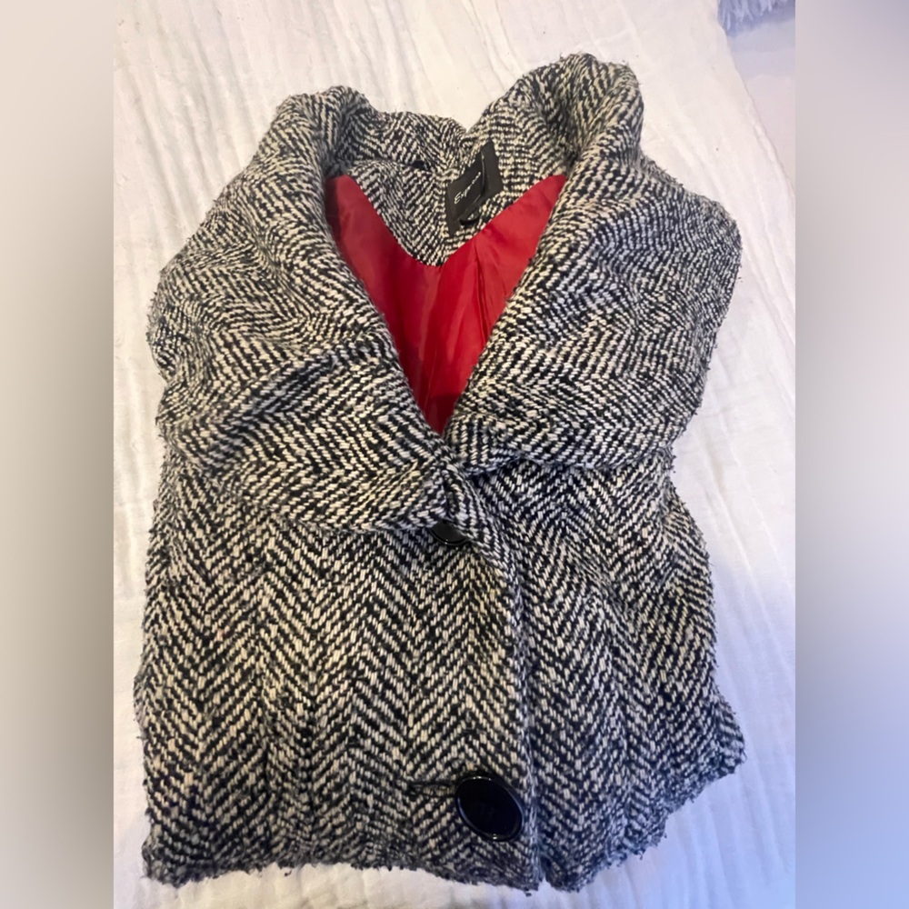 Express XS herringbone coat